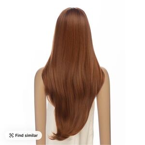 Elegant Auburn Women's Wig